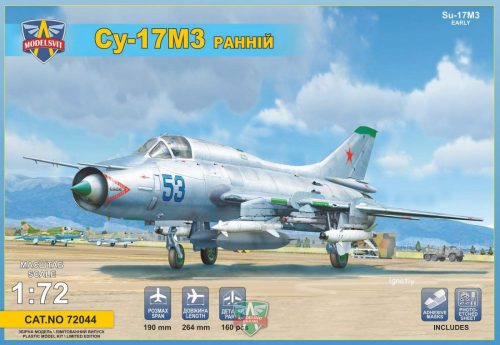 Modelsvit 1:72 Su-17M3 ”Early prod” advanced fighter repülő makett