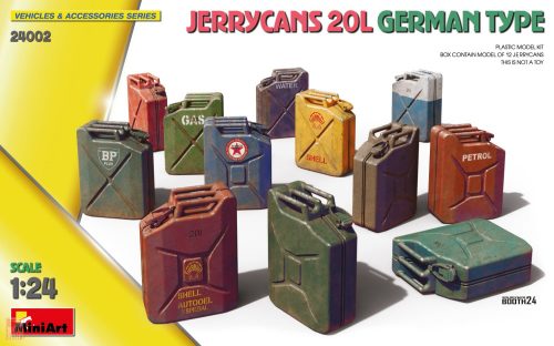 MiniArt 24002 Jerrycans 20L German Type