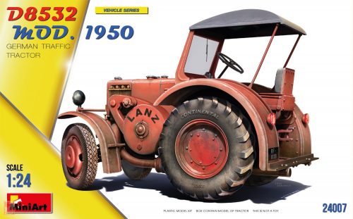 Miniart 1:24 German Traffic Tractor D8532  Mod.1950