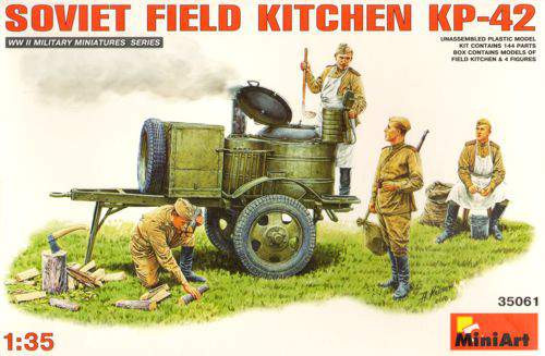 Miniart 1:35 Soviet Field Kitchen KP-42