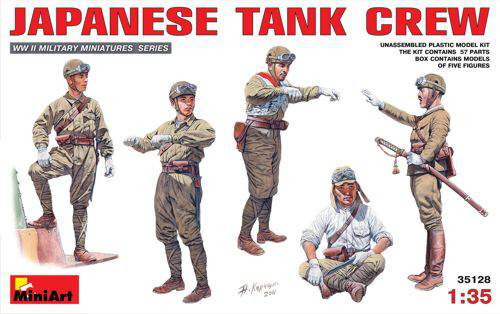 Miniart 1:35 Japanese tank crew