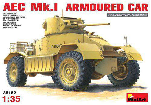 Miniart 1:35 AEC Mk.1 Armoured Car