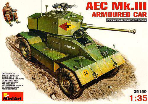 Miniart 1:35 AEC Mk.III Armoured Car