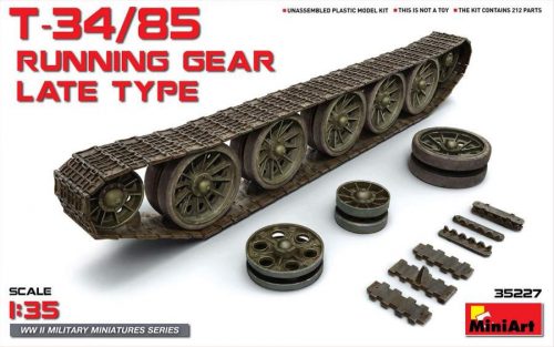 Miniart 1:35 T-34/85 Running Gear. Late Type