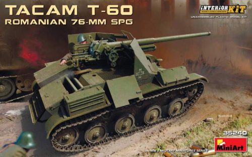 Miniart 1:35 Romanian 76-mm SPG Tacam T-60 Interior Kit