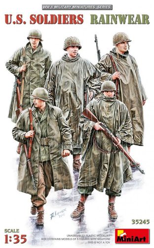 Miniart 1:35 U.S. Soldier rainwear