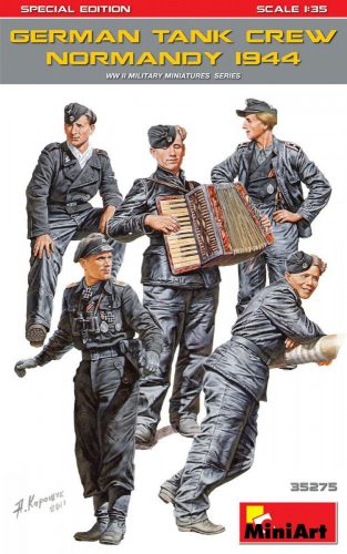 Miniart 1:35 German Tank Crew ( Normandy 1944 ) Special Edition