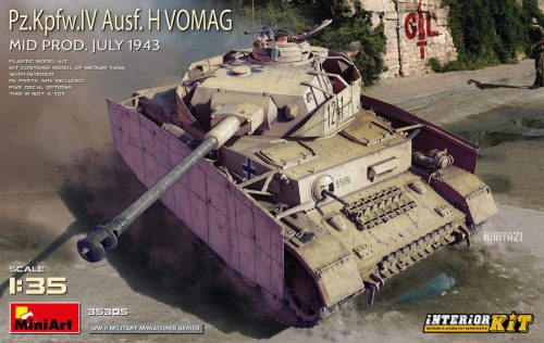 Miniart 1:35 Pz.Kpfw.IV Ausf. H Vomag. MID PROD. JULY 1943. INTERIOR KIT