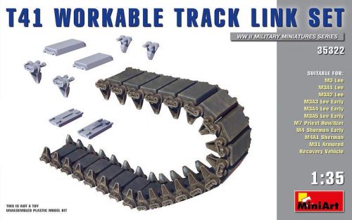 Miniart 1:35 T41 Workable Track Link Set