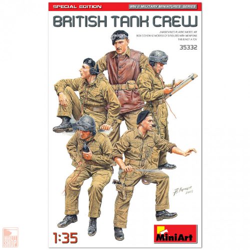 Miniart 1:35 British Tank Crew. Special Edition