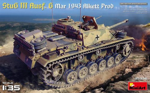 Miniart 1:35 StuG III Ausf. G Mar 1943 Alkett Prod