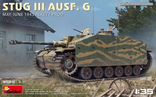 Miniart 35341 1:35 Stug III Ausf. G May-June 1943 Alkett Prod.