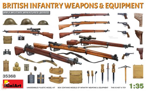 Miniart 1:35 British Infantry Weapons & Equipment