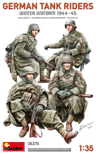 Miniart 35370 1:35 German Tank Riders - Winter Uniform 1944-45