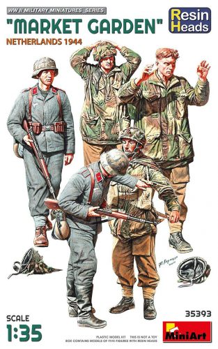 Miniart 1:35 Market Garden” (Netherlands 1944) Resin Heads