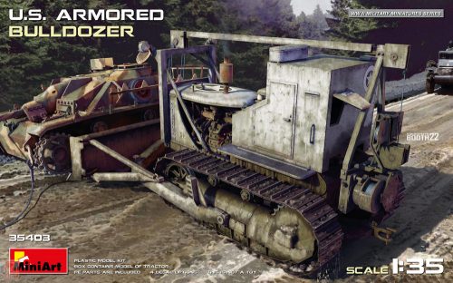 Miniart 1:35 U.S. Armored Bulldozer