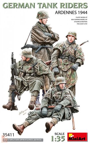 Miniart 1:35 German Tank Riders (Ardennes 1944)