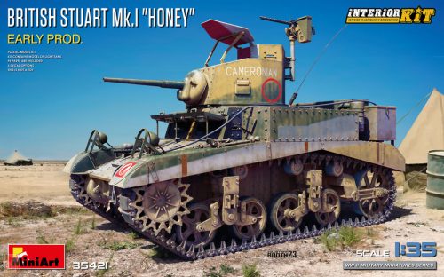 Miniart 35421 1:35 British Stuart Mk.I "Honey" Early Prod. Interior Kit