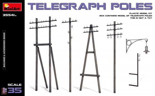 Miniart 1:35 Telegraph Poles