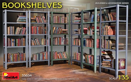 Miniart 1:35 Bookshelves