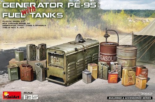 Miniart 1:35 Generator PE-95 with Fuel Tanks