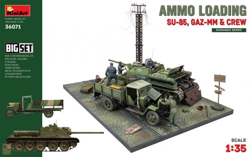 Miniart 36071 1:35 Ammo Loading (SU-85,GAZ-MM&Crew). Big Set