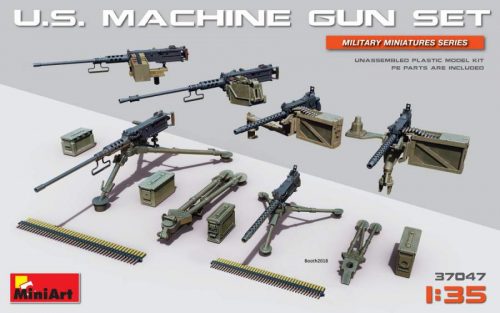 Miniart 1:35 U.S. Machine Gun Set