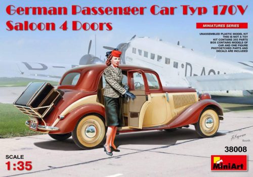 Miniart 1:35 German Passenger Car Typ 170V. Saloon 4 Doors