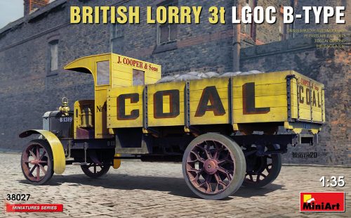 Miniart 1:35 British Lorry LGOC 3t B-Type