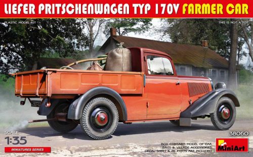 Miniart 1:35 Liefer Pritschenwagen Typ 170V Farmer Car