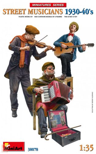 Miniart 1:35 Street Musicians 1930-40's