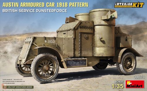 Miniart 39023 1:35 Austin Armored Car 1918 Pattern. British  Service Dunsterforce. Interior Kit