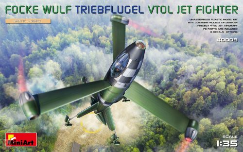 Miniart 1:35 Focke Wulf Triebflugel (VTOL) Jet Fighter