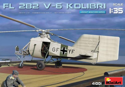 Miniart 1:35 Fl 282 V-6 Kolibri Helicopter makett