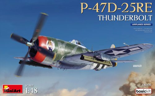 Miniart MT48009 1:48 P-47D-25RE Thunderbolt. Basic Kit