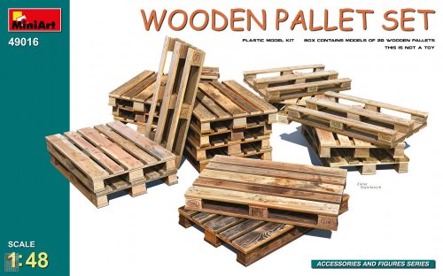 Miniart 1:48 Wooden Pallet Set