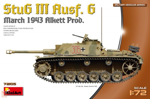 Miniart 1:72 StuG III Ausf. G  March 1943 Prod.