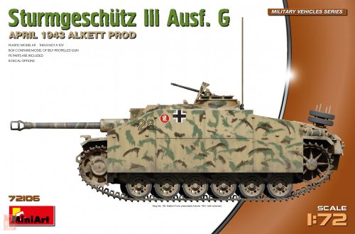 Miniart 1:72 StuG III Ausf. G  April 1943 Prod.