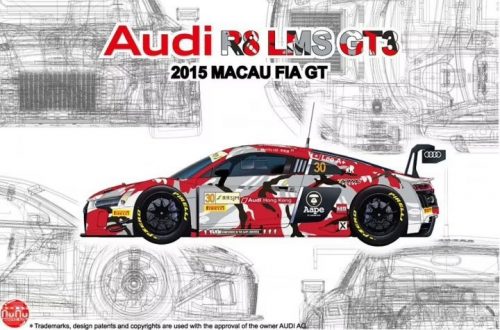 NUNU-BEEMAX 1:24 Audi Hong Kong R8 2015 MACAU GT