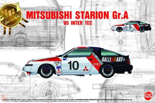 NUNU-BEEMAX 1:24 Mitsubishi Starion TEC team JTC 1985