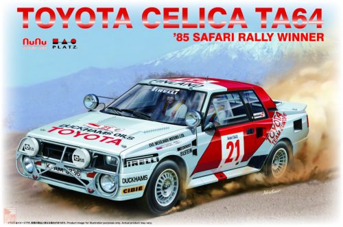 NUNU-BEEMAX 1:24 Toyota Celica TA64 1985 Safari Rally Winner