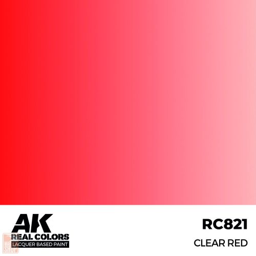 Clear Red 17 ml.