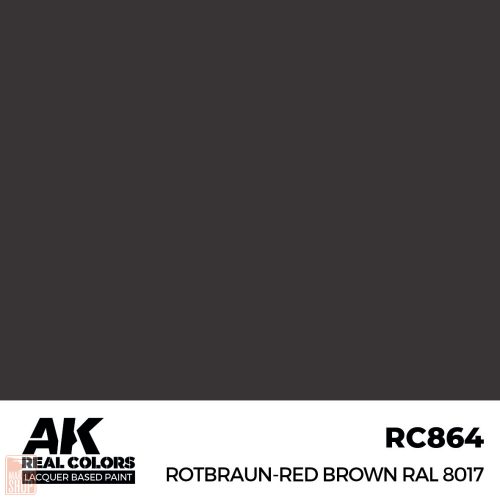 Rotbraun-Red Brown RAL 8017 17 ml.