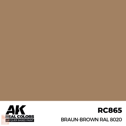 Braun-Brown RAL 8020 17 ml.