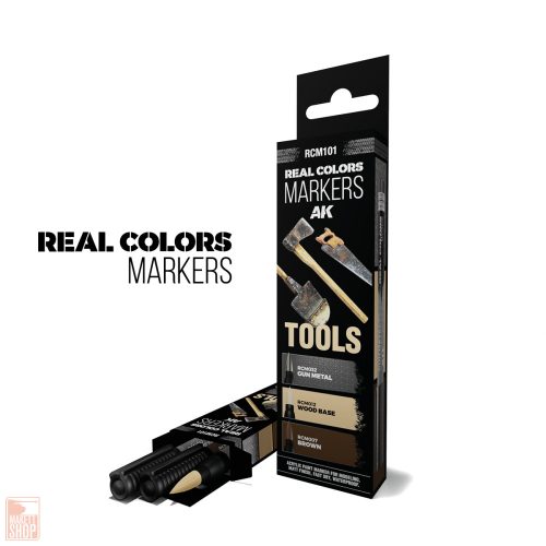 Real Colors Markers Rcm101 Tools - Set 3 Real Colors Markers