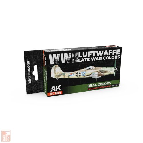 WWII Luftwaffe Late War Colors SET