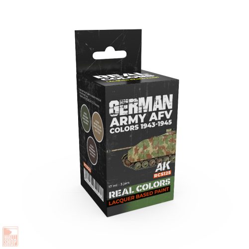 German Army AFV Colors 1943-1945 SET