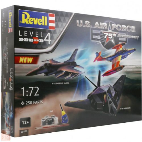 Revell 1:72 US Air Force 75th Anniversary set