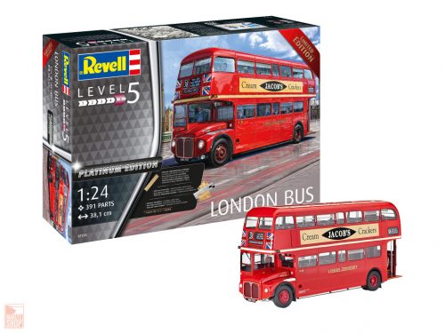 Revell 1:24 London Bus Platinum Edition