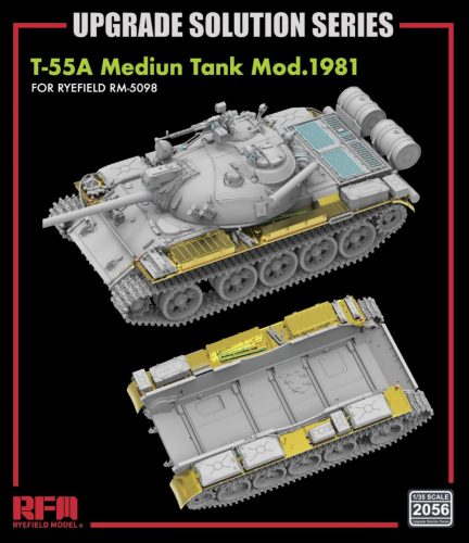 Ryefield model 1:35 Upgrade set for 5098 T-55A Fenders